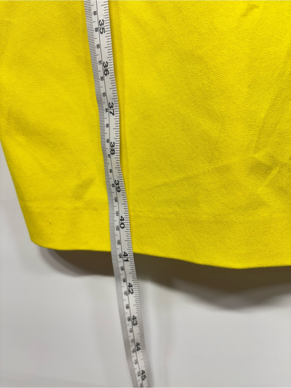 ✨Banana Republic Bright Yellow Midi Sheath Dress Size 2 - Picture 13 of 13